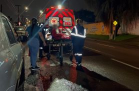 Idosa de 80 anos desmaia e é encaminhada ao hospital em Cascavel