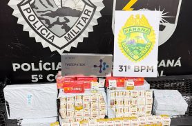 Mulher é presa com mais de 300 caixas de medicamentos contrabandeados em Corbélia