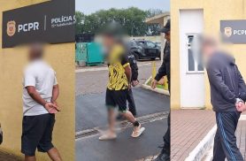 Três são presos em megaoperação contra facção criminosa em Cascavel