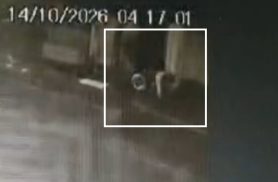 Flagrante: câmera de vídeo mostra furto de moto de trabalhador na Rua Pernambuco