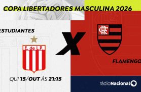 Rádio Nacional transmite Estudiantes x Flamengo pela Libertadores