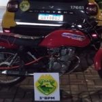 Imagem relativa a Adolescente de 17 anos tem motocicleta apreendida em Pato Branco