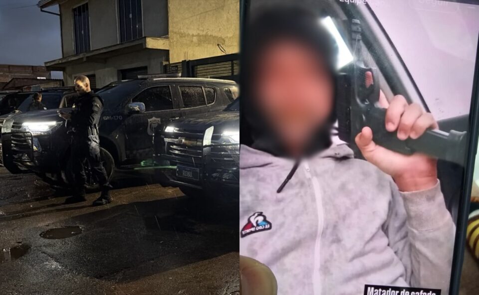 Imagem referente a Jovem conhecido por postar fotos com armas morre em troca de tiros com a Guarda Municipal em São José dos Pinhais