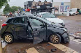 Perseguição da polícia resulta em vários tiros e acidentes em Cascavel