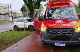 Caminhão envolvido em perseguição policial se envolve em acidente e deixa criança ferida na Avenida Tancredo Neves