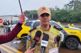 Bombeiro detalha perseguição que terminou com dois baleados e vazamento de combustível em Cascavel