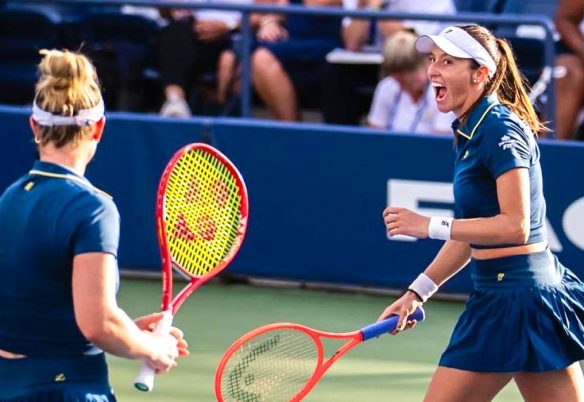 De olho na liderança: dupla de Stefani vence estreia no WTA de Wuhan