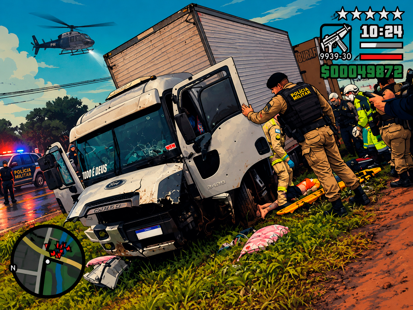 Como uma perseguição policial em Cascavel virou uma cena de GTA na vida real?