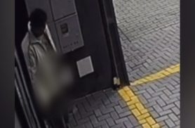 Câmera mostra homem se masturbando em frente a salão de beleza no bairro Pacaembu