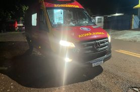 Homem de 57 anos fica ferido após queda no bairro Brasília, em Cascavel