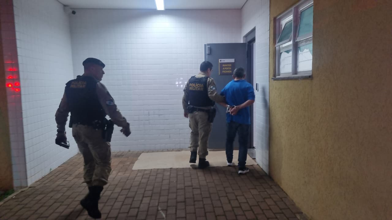 Violência doméstica: homem é detido ao lado da antiga rodoviária, na região central de Cascavel