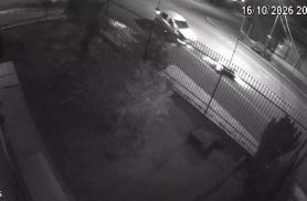 Câmeras flagram acidente violento da Rua Santa Catarina com a Manoel Ribas, em Cascavel
