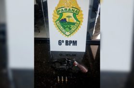 Polícia prende homem acusado de homicídio e apreende arma em Quedas do Iguaçu