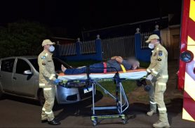 SIATE socorre homem com ferimento na cabeça após queda no bairro Brasmadeira