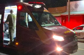 Uma brincadeira de luta termina com adolescente ferido no bairro Floresta, durante a madrugada