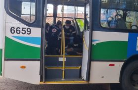 Idoso sofre convulsão dentro de ônibus do transporte coletivo em Cascavel