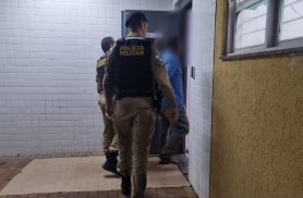 Homem de 46 anos é preso por violência doméstica em Anahy e levado a Cascavel