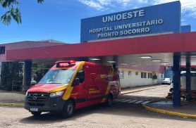 Homem cai de três metros de altura enquanto cortava galhos de árvore em Cascavel