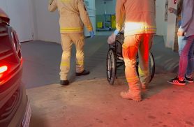 De moto elétrica, mulher sofre acidente e fica ferida no Angra dos Reis