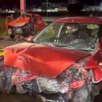 Imagem relativa a Colisão frontal entre carros deixa oito feridos na Avenida Juscelino Kubitschek, na CIC em Curitiba