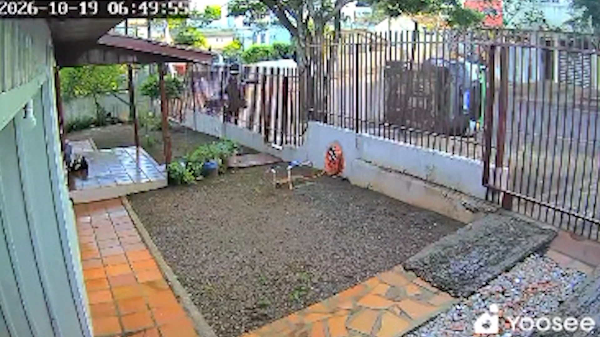 Outro ângulo mostra acidente que fez van da saúde tombar em Cascavel