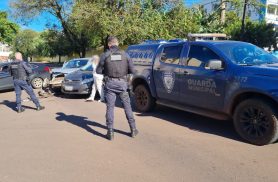 Veículos se envolvem em colisão e deixam vias do Centro parcialmente interditadas