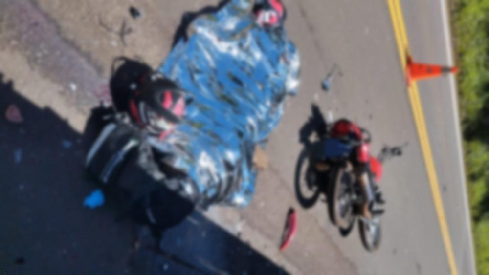 Imagem referente a Caminhão com placas de Cascavel se envolve em acidente de trânsito com morte na PR-484