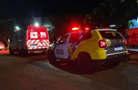 Homem passa o dia amarrado por conta própria, entra em surto e mobiliza equipes de segurança em Cascavel