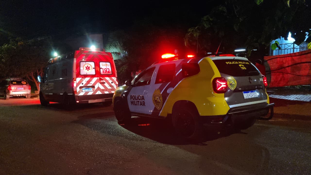 Homem passa o dia amarrado por conta própria, entra em surto e mobiliza equipes de segurança em Cascavel