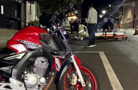 Acidente em Cascavel deixa dois motociclistas feridos no Cruzamento da Jorge Lacerda com a Rua Recife