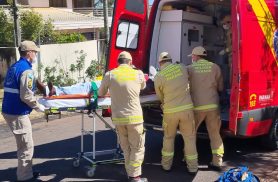 Homem sofre TCE após cair de telhado no Bairro Country, em Cascavel