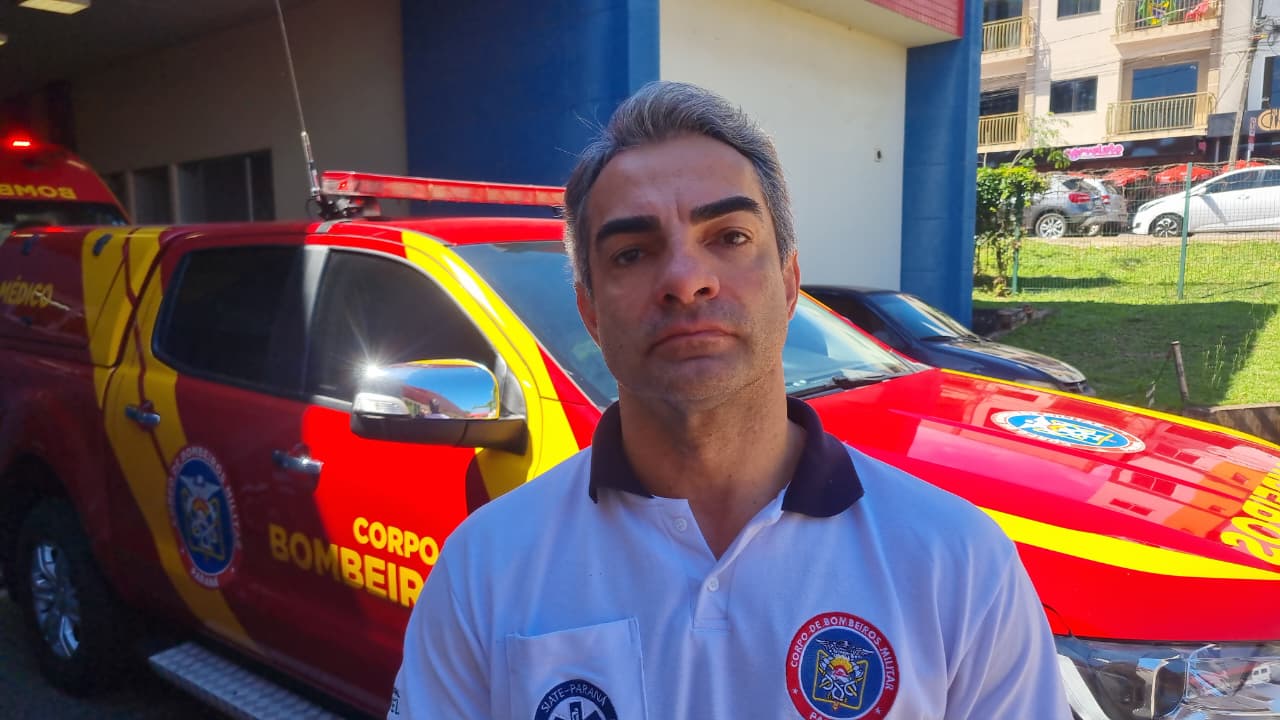 Vítima sofreu TCE grave e precisou ser intubada, diz médico do Corpo de Bombeiros