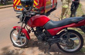 Homem fica ferido após queda de moto no Parque São Paulo