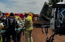 Atingida por sete disparos, mulher baleada é encaminhada em estado grave ao HU em Cascavel