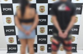 Casal é preso com drogas em abordagem no São Cristóvão