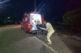 Mulher fica ferida após cair dentro de ônibus do transporte público em Cascavel