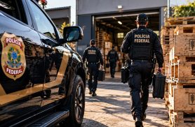 Polícia Federal apura fraude em certificação de embalagens de madeira Polícia Federal apura fraude em certificação de embalagens de madeira