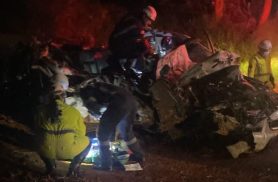 Acidente na BR-277 deixa jovem de 20 anos morta após caminhonete bater contra árvore em Cantagalo Acidente na BR-277 deixa jovem de 20 anos morta após caminhonete bater contra árvore em Cantagalo