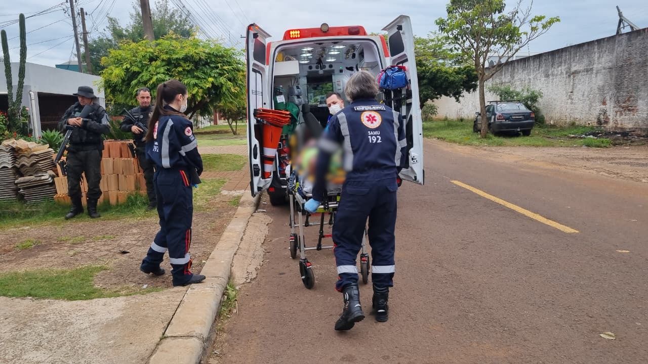 Internamento forçado de jovem de 27 anos envolve oficial de justiça, Samu e GM em Cascavel