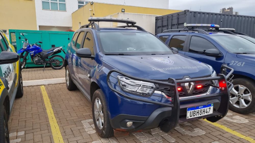 Dona encontra moto furtada na região Norte de Cascavel e aciona a GM Imagem referente a Dona encontra moto furtada na região Norte de Cascavel e aciona a GM