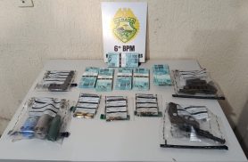 Dois homens são detidos durante cumprimento de mandado em Santa Lúcia