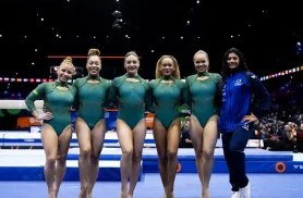 Brasil fica em 5º lugar na final por equipes do Mundial de Ginástica Brasil fica em 5º lugar na final por equipes do Mundial de Ginástica