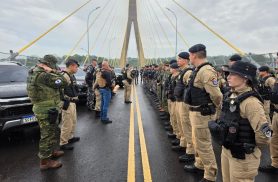 PMPR inicia operação para combater crimes na região de fronteira no Oeste do Paraná