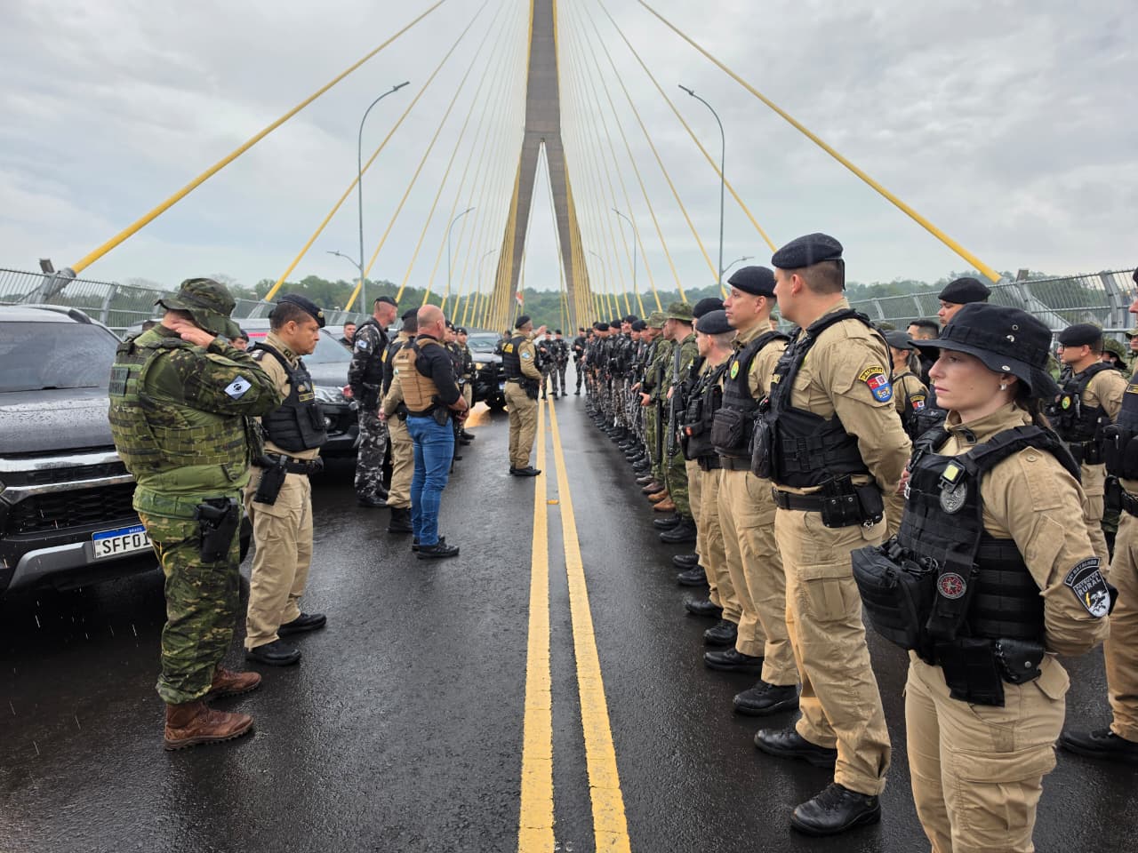 PMPR inicia operação para combater crimes na região de fronteira no Oeste do Paraná