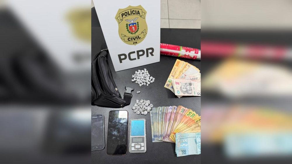 Imagem referente a Polícia Civil prende dois homens por tráfico de drogas em Santo Antônio do Sudoeste