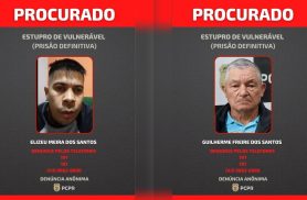 Polícia divulga fotos de foragidos por estupro de vulnerável em Cândido de Abreu Polícia divulga fotos de foragidos por estupro de vulnerável em Cândido de Abreu
