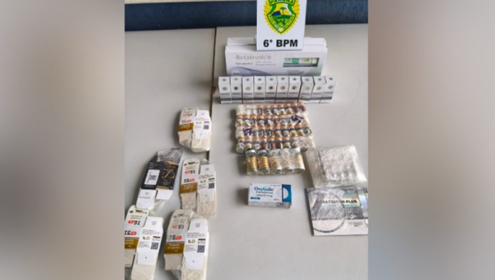 Imagem referente a Mulher é flagrada com 69 medicamentos do Paraguai sem autorização em Cascavel