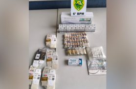 Mulher é flagrada com 69 medicamentos do Paraguai sem autorização em Cascavel