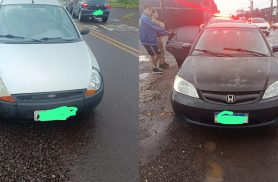 Motorista que foi preso após bater em carro, registrou 0,79 mg/L no bafômetro em Cascavel