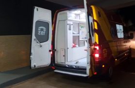Acidente de trabalho em Cascavel deixa jovem ferida no Bairro Guarujá